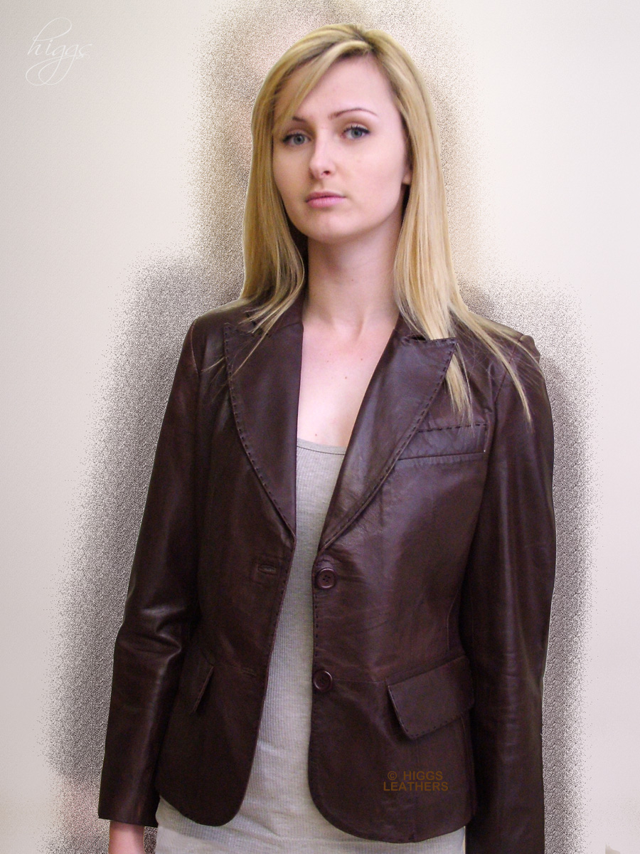Womens brown leather jacket uk – Modern fashion jacket photo blog